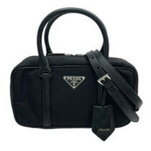 Prada Re Handbag Black Nylon